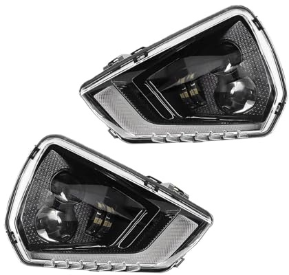 ZDTYKWPH LED-Scheinwerfer, Kompatibel Für Ryker 600 900 Rally Sport 2019–2025, Kompatibel Für Can-Am ATV mit Blinkern DRL 710008173 710008174