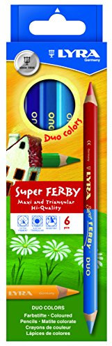 Lyra 3791069 Farbstifte, 6 Duo