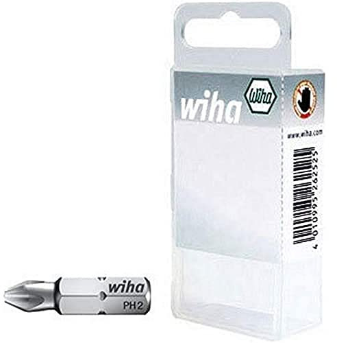 Wiha Bit Set Standard 25 mm Phillips (PH3) 3-tlg. 1/4 in Box (07857)