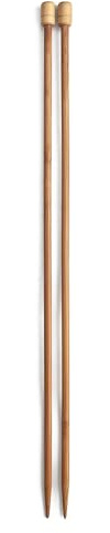 Pony Single Ended Bamboo Knitting Pins, Multi-Colour, 5.5mm