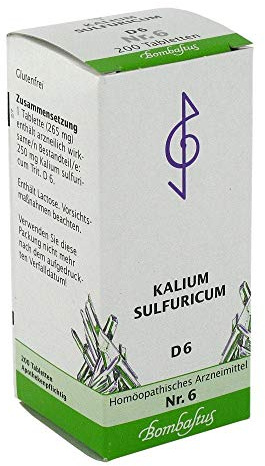 Biochemie 6 Kalium sulfuricum D6 Tabletten 200 stk