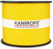 Kanirope® PP Seil Polypropylenseil MULTIBRAID 2mm 100m Farbe Kanariengelb (0120) 8x geflochten