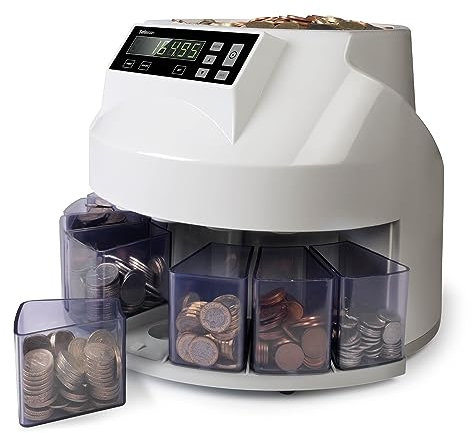 Safescan 1250 – Münzzähler und Sortierer für britisches Pfund