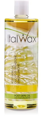 Italwax After Wax Care Lotion - 500ml -Tonisierende und antiseptische Eigenschaften - Zitrone - Feuchtigkeitsspendend und entfernt Wachsrückstände