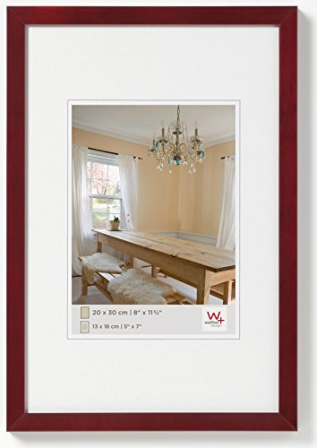 Walther design BP342R Peppers Bilderrahmen, Holz, 29,7 x 42 cm, mahagoni