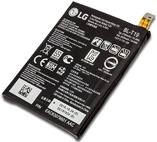 LG GLITZY GIZMOS® GENUINE BATTERY BL-T19 2700mAh 10.3Wh 3.8V Nexus 5X H791 EAC63079601 (None Retail Packaging)