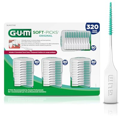 GUM Soft-Picks Original Dental Picks, 320 Count