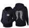 Fuman Daryl Kapuzenjacke Dixon Flügel Hoodie Pullover Kapuzenjacke Sweatjacke Reißverschluss