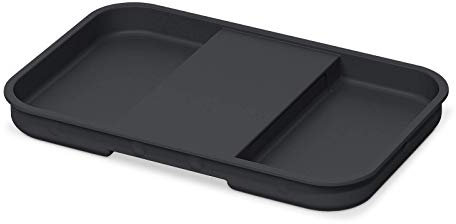 Ninka eins2vier Tapa para 4,2 L / 5,5 L / 7 L / 8 L Cubo de basura 214 x 140 x 17 mm gris oscuro Cubo de Basura Sistema de separación de residuos de SO-TECH®