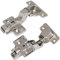 AERZETIX - C41045 - lot de 4 Charnière invisible clipsable pour portes de meuble - aver amortisseur et réglage 3D - pour portes rentrantes - ouverture 110° - ouverture de montage 35 mm