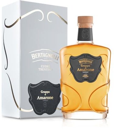 Brennerei Bertagnolli - Grappa Di Amarone della Valpolicella Barrique - Flasche 0,70 Liter - 42% Vol. - Gusto Italiano Selection