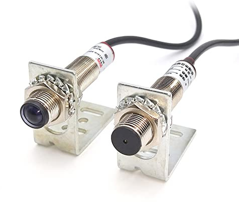 Daoco E3F-20C1 3-mm-strahl-Lichtschranke Trough-Beam-Infrarotsensoren NPN-Schalter mit LED-Induktionsanzeige