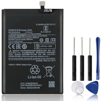 Batterie pour Xiaomi Redmi Note 10 5G/Poco M3 Pro 5G BN5A