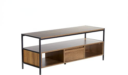 House and Homestyle Marion Industrial Style Modular TV Television Storage Cabinet Unit