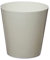 Home Garden Ornaments Plant Pots Indoor Durable Indoor Plant Pot - Aga Plastic Cache Pot Vibrant Colours Flower Pots (Diameter: 28cm, Colour: Cream)
