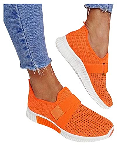 Sneaker Damen Weiss 41 Plattform Elegante Schuhe Turnschuhe Sportschuhe Leichtgewichts Atmungsaktiv Frauen Walkingschuhe Halbschuhe Cushion Wasserdicht Flach Für Sporthalle Outdoor Jogging