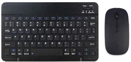 Funda para Teclado de Tableta YS-001 Teléfonos de Tableta de 7-8 Pulgadas Mini Teclado Bluetooth inalámbrico, Estilo: con Bluetooth Mouse