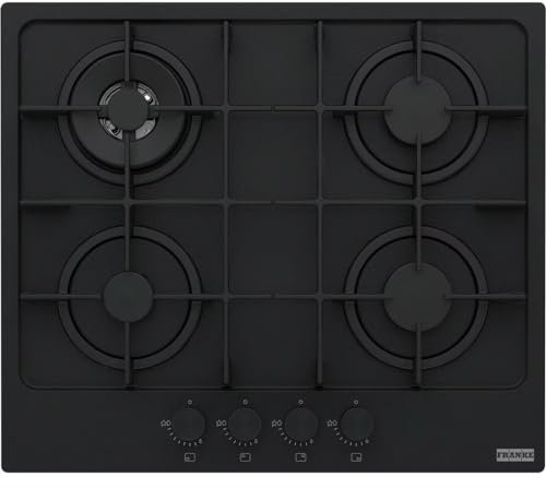 Franke 106.0670.112, Maris-Gaskochfeld (FHMA 604 3G DC MB C), Black mat