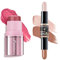 Misslyn Multi-Stick Lidschatten, Lippenstift und Rouge für Augen und Lippen, Volumengebende und feuchtigkeitsspendende Blush für Gesichtskonturen