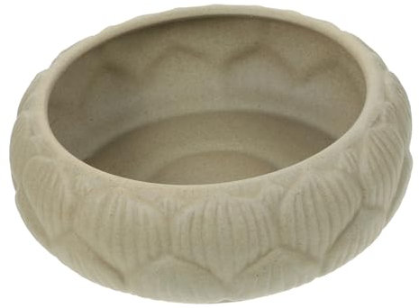 BESPORTBLE Home Daffodil Pot Ceramic Hydroponic Flower Container Water Lily Planting Bowl Planting Bowl Large Garden Planter