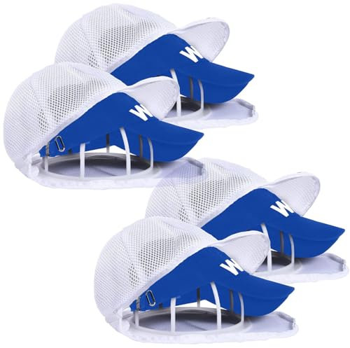 2 Stück Cap Washer für Baseballmützen, Basecap Waschgestell, Anti Verzerrungs Hut Unterlegscheibe, Hutablage für Baseballmützen, Behält Die Hutform, Hutformer, Cap Washer, Hutwaschschutz Halter