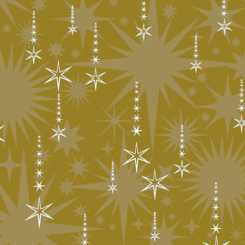 20 Servietten Sterne auf gold Weihnachten 24cm