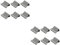 Tofficu Lot De 2 Distributeurs De Pinces À Reliure En Métal Recharges Pour Agrafeuse Coupe-papier Accessoires De Reliure Pour Lécole Et Le Bureau 50 Pièces X 2