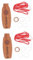 ibasenice 2 Stück Kazoo Musikinstrumente Musical Kinder Musikinstrumente Mundinstrument Musikinstrument Performance Musikinstrument Gitarre Partner