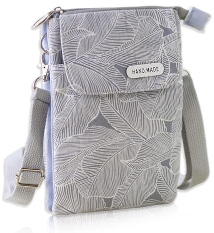 1 Stück Handytasche zum Umhängen, Handy Umhängetasche Damen, RFID-Blockierung große Kapazität Handy Umhängetasche, Smartphone Handytasche, Mini Crossbody Umhängetasche, Freie Hände Handy Tragetasche