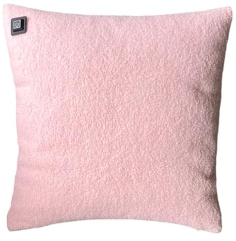 Warmpi® Infrarot Heizkissen - jetzt mit extra großer Powerbank (20.000mah) – Flexibel einsetzbar – Mit und ohne Kabel verwendbar – Teddy Rosa