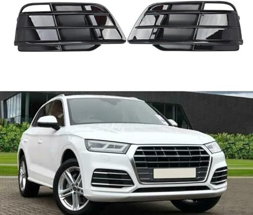 ZanLIn Auto Front Kühlergrille für Audi Q5 SQ5 2018-2022, Auto Frontstoßstangen-Kühlergrill Fronteinlassgitter Kühlergrill Grill Frontgrill