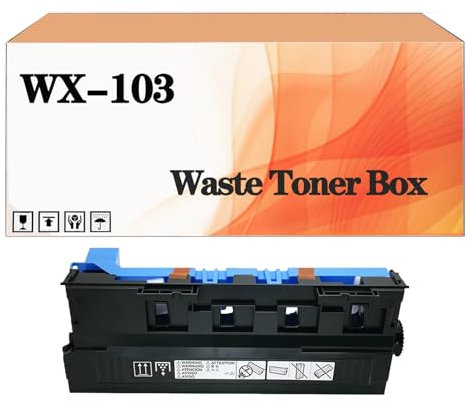 UWYNCS WX-103 A4NNWY1 Resttonerbehälter Kompatibel Für Konica Minolta Bizhub 224e 284e 308 364e C224 C224e C258 C284 C308 C364 C368 C454 C454e C458 C554 Drucker (40.000 Seiten Ergiebigkei 1Pack
