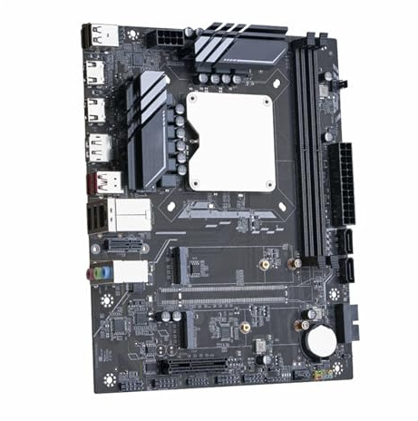 Carte mère de Bureau Fit for M-ATX DIY, processeur, kit 13e, intercalaire Core Q1J4 (i5 ES 0000), 12C16T, Carte Graphique Iris XE, RAM DDR5 Cartes mères d'ordinateur