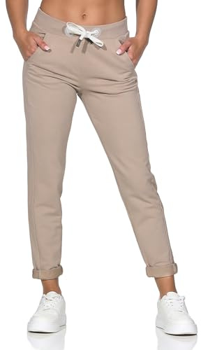 Elbsand Damen 7/8 Jogginghose Sweathose knöchellang ESWBrine 70628 00 Camel (2180) L