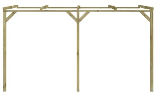 Solivagant Struttura Pergolato 2x4x2,2 m in Legno,Marrone,64.8kg