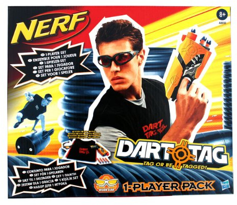 Nerf Dart Tag 1 Player Set (Colours May Vary)