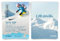 Kartenmachen.de Einladungskarten zum Geburtstag (10 Stück) als Skipass Apres Ski fahren Schnee Berge Pass