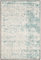 SAFAVIEH Distressed Teppich für Wohnzimmer, Esszimmer, Schlafzimmer - Passion Collection, Kurzer Flor, Türkis und Elfenbein, 155 X 231 cm