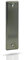 markiso® Rolladengurt Abdeckung geschlossen, Rollladenblenden in Edelstahl, Gurtabdeckung 185mm, Gurtwicklerblende ohne Gurtauslass | 1 Stück