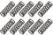 sourcingmap Compression Spring - 1.2mm Wire Dia , 10mm OD , 30mm Free Length Spring Steel Extension Spring,Black,10Pcs