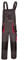 ART.MAS Latzhose Arbeitshose Classic Handwerker KFZ Gärtner Mechaniker 270g/m2 (56, Graphit/rot)