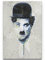 Paul Sinus Art Charlie Chaplin 90x60cm auf Leinwand gespannt fertig zum aufhängen