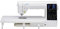 JUKI HZL-NX7 Kirei Nähmaschine für Computer, großer Arm, Metall ABS, weiß, Grand passage sous bras