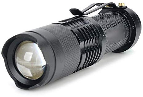 Mini Linterna portátil LED Glare Centrándose al Aire Libre Huangchuxin