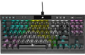 Corsair K70 RGB TKL Champion Series - Cherry MXSpeed (CH-9119014-NA), Schwarz
