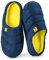 RockDove chausson pour homme avec mousse à mémoire de forme, modèle Campground, 42/43 EU, Bleu et maïs