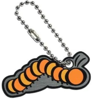 Caterpillar Cachekinz TravelTag TravelBug Geocaching Trackbar Nummer TB Anhänger