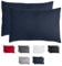 Komfortec Kissenbezug 50x70 cm 2er Set aus Gebürstet Mikrofaser mit Reißverschluss, Atmungskativ und Weich – Blau
