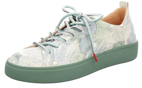 THINK! Herren JOEKING chromfrei gegerbte nachhaltige Wechselfußbett Sneaker, MOOS/Kombi, EU