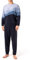 DAVID ARCHY Set pigiama da uomo in morbido pile da uomo, pigiama da uomo in caldo pile, comodo pigiama da salotto e pantaloni del pigiama da uomo